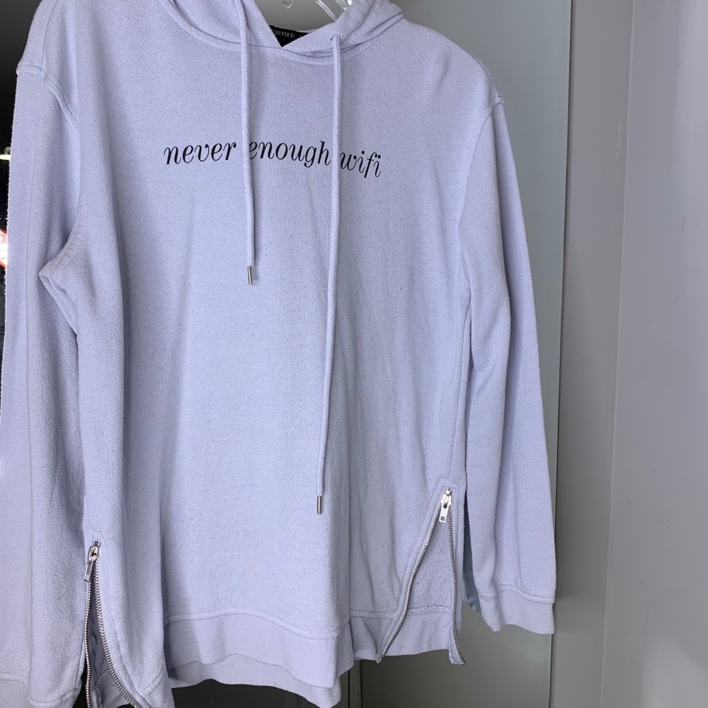 “Never Enough Wifi” long sleeved hoodie top